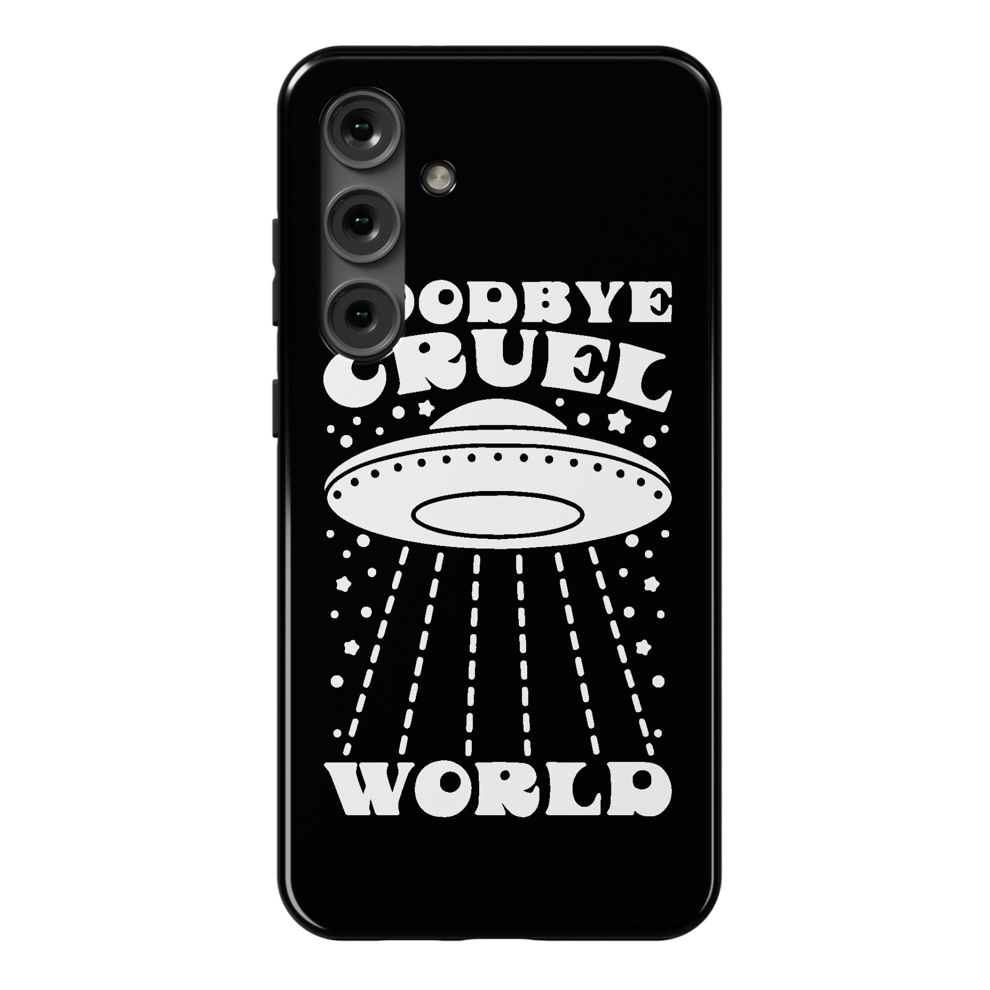 Goodbye Cruel World Phone Case